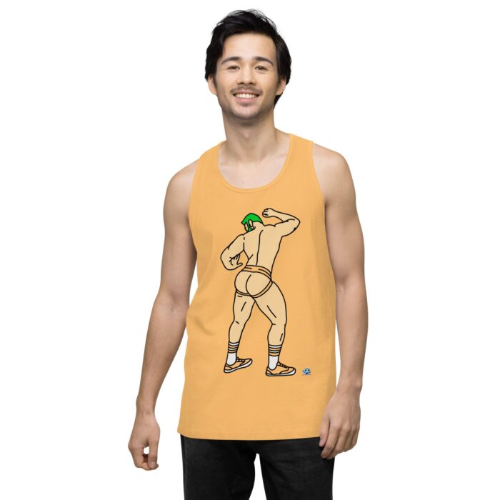 Men’s premium tank top - Up Against The Wall - Image 20