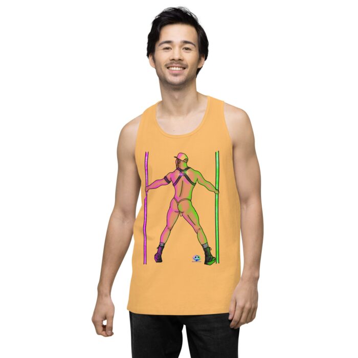 Men’s premium tank top - You Go-Go Boy - Image 48