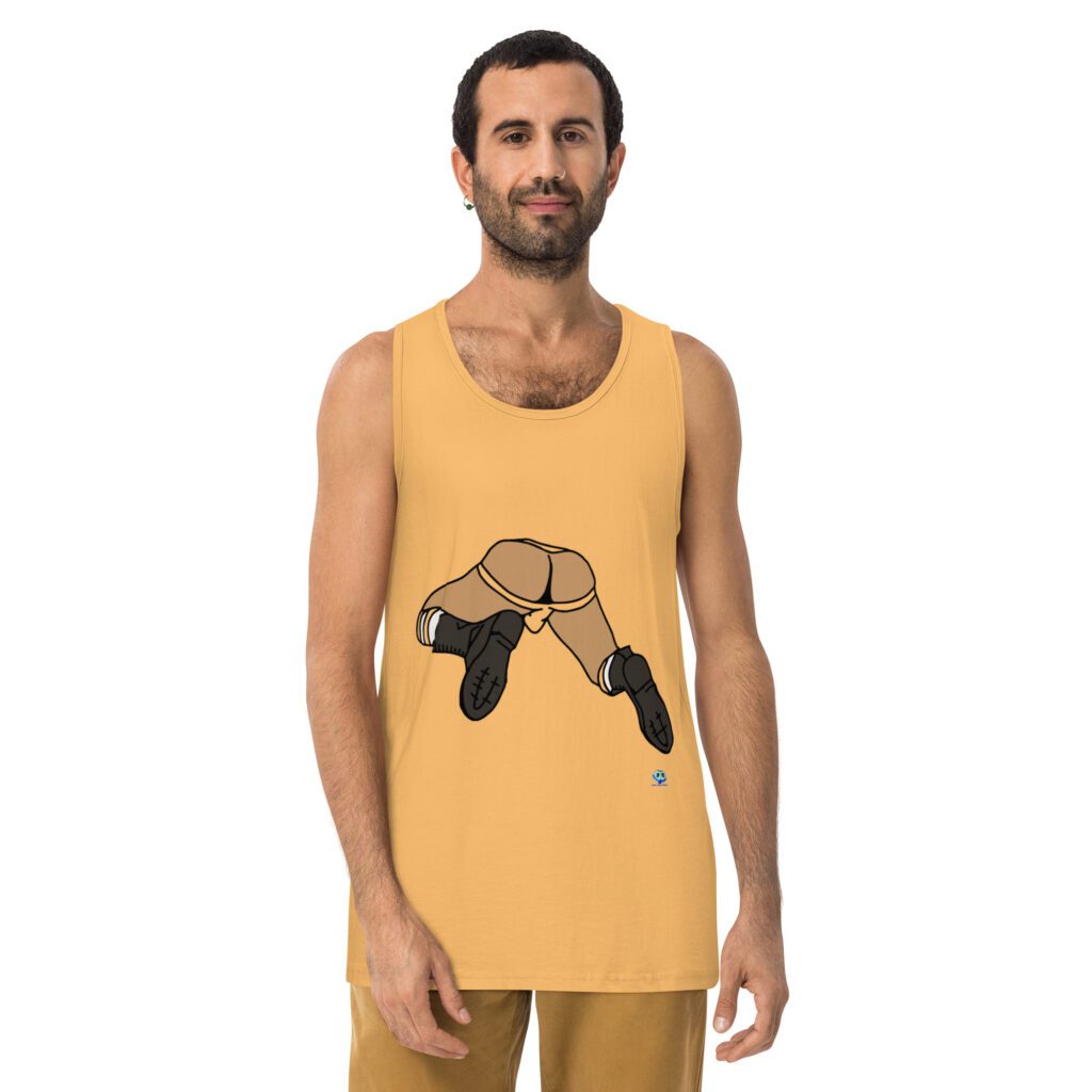 Men’s premium tank top - Ass in Boots