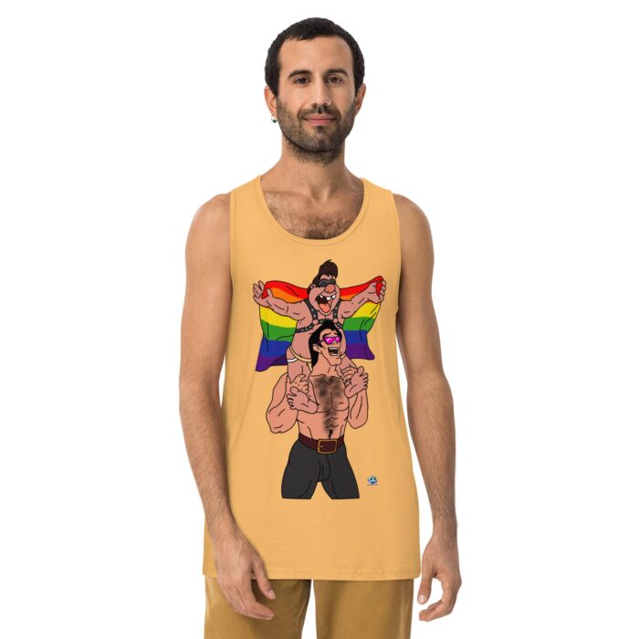 Men’s premium tank top - Beastly Buddies - Image 19