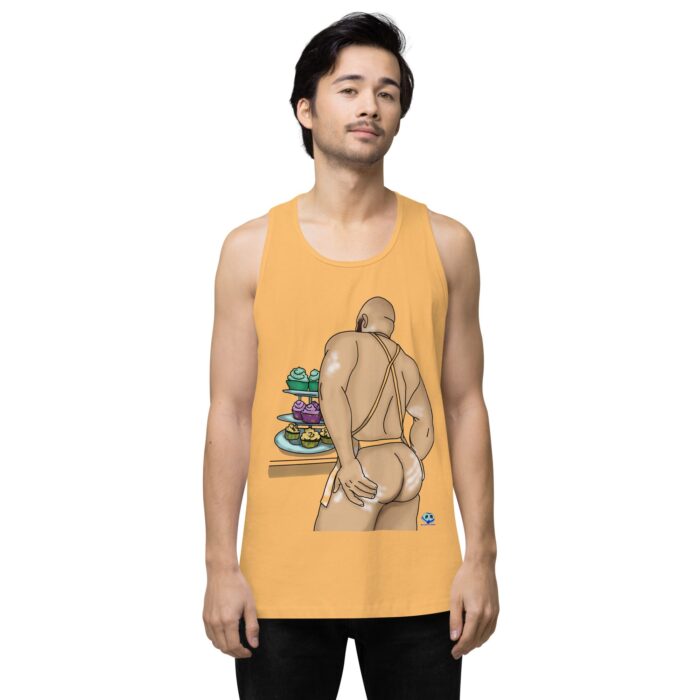 Men’s premium tank top - Cakes - Image 46