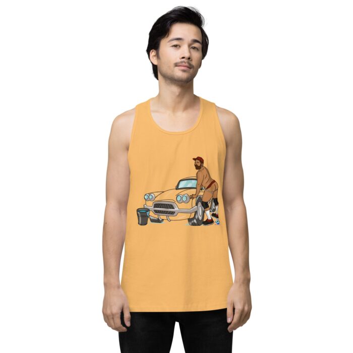 Men’s premium tank top - Car Wash - Image 47