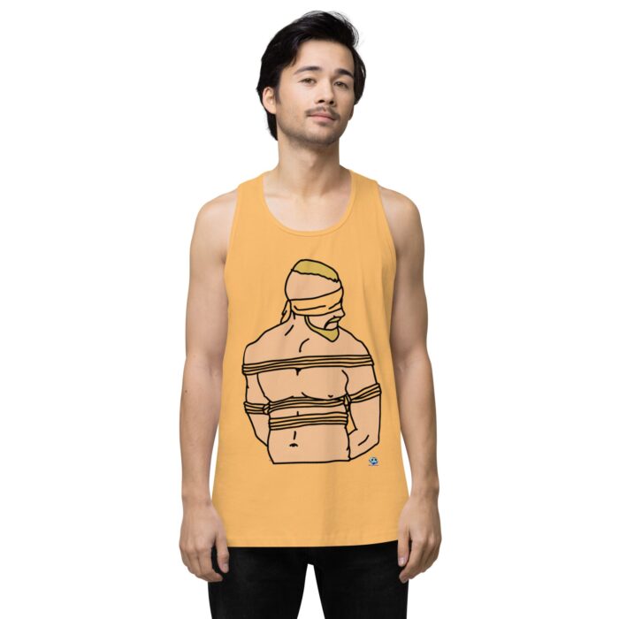 Men’s premium tank top - Bound and Blindfolded - Image 19