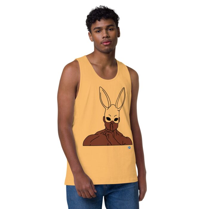 Men’s premium tank top - Bunny Ear Mask (Easter) - Image 19