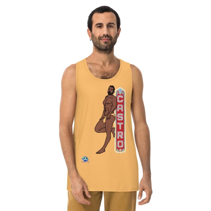 Men’s premium tank top - Castro - Image 10