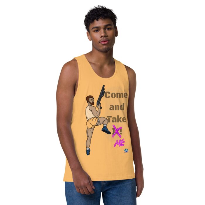 Men’s premium tank top - Come and Take Me - Image 16