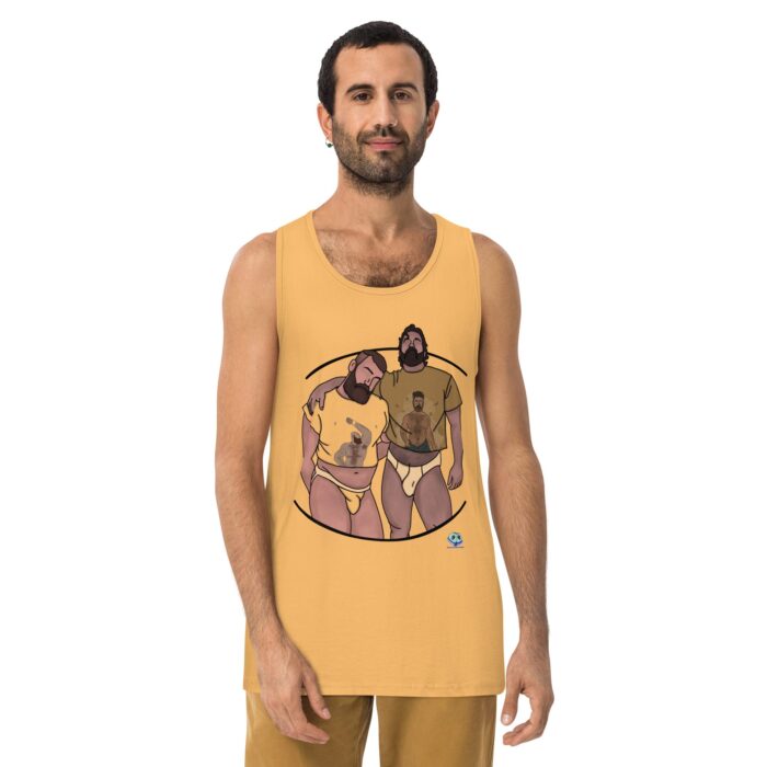Men’s premium tank top - Cropped - Image 20