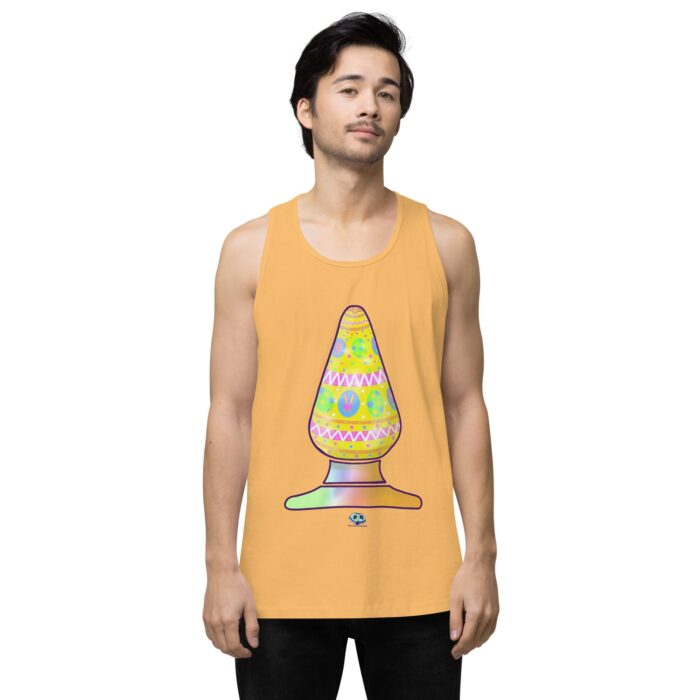 Men’s premium tank top - Easter Egg Butt Plug - Image 16