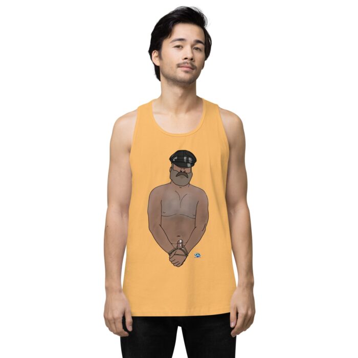 Men’s premium tank top - Hairy Daddy - Image 19