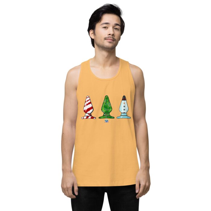 Men’s premium tank top - Holiday Butt Plugs - Image 46