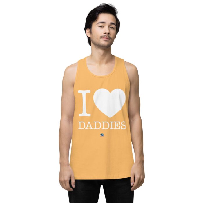 Men’s premium tank top - I Heart Daddies - Image 46