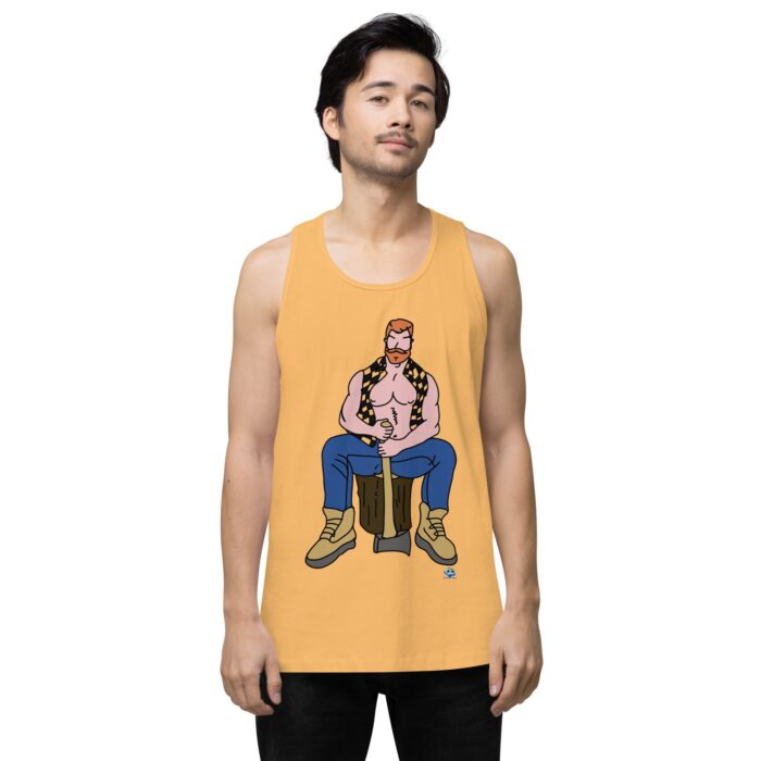 Men’s premium tank top - Lumberjack