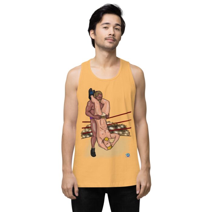 Men’s premium tank top - Pile Driver - Image 46