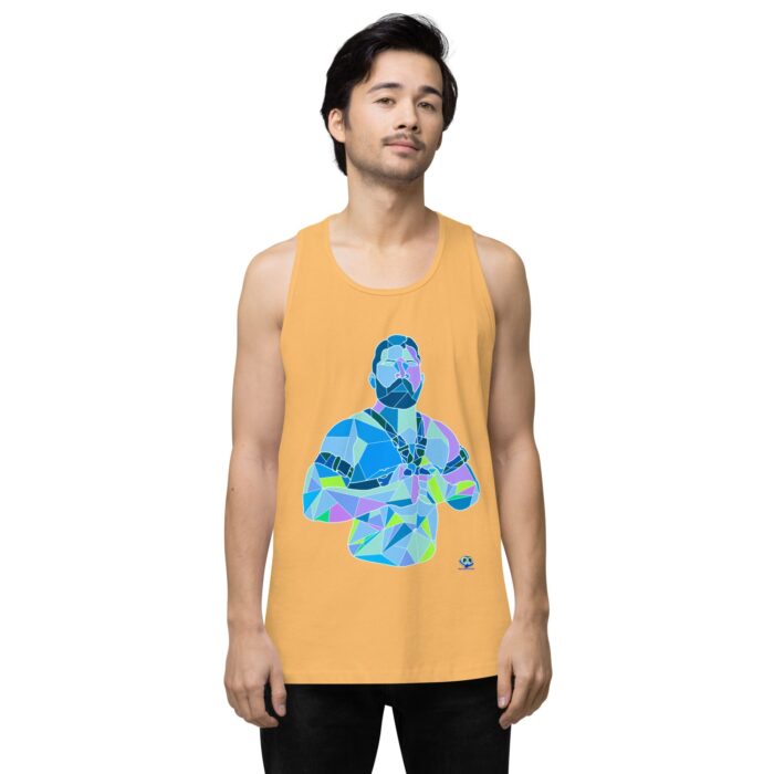 Men’s premium tank top - Shattered - Image 19