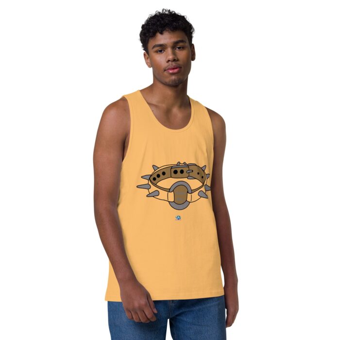 Men’s premium tank top - Spiked Collar - Image 20