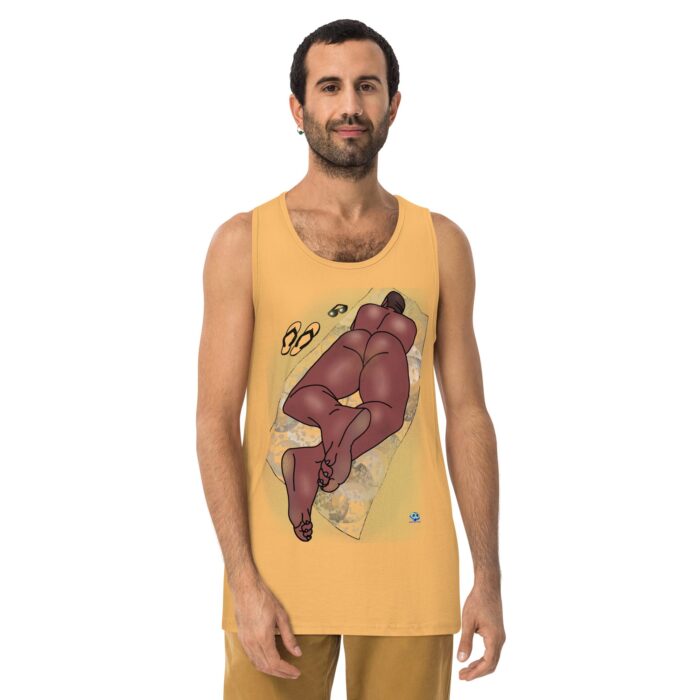 Men’s premium tank top - Suns Out Buns Out - Image 10
