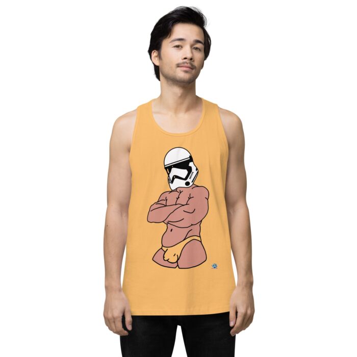 Men’s premium tank top - Super Trooper - Image 19