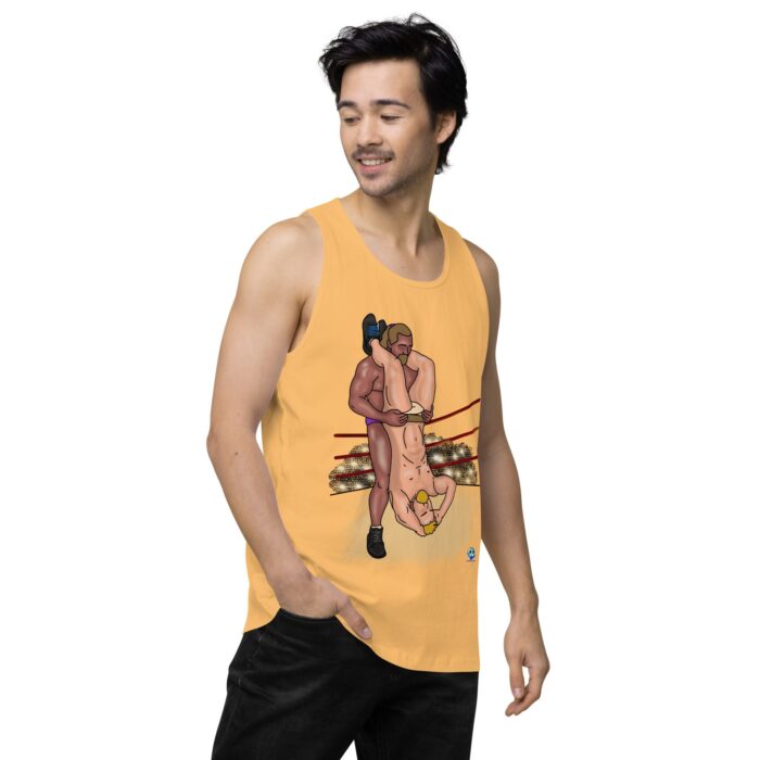 Men’s premium tank top - Pile Driver - Image 48