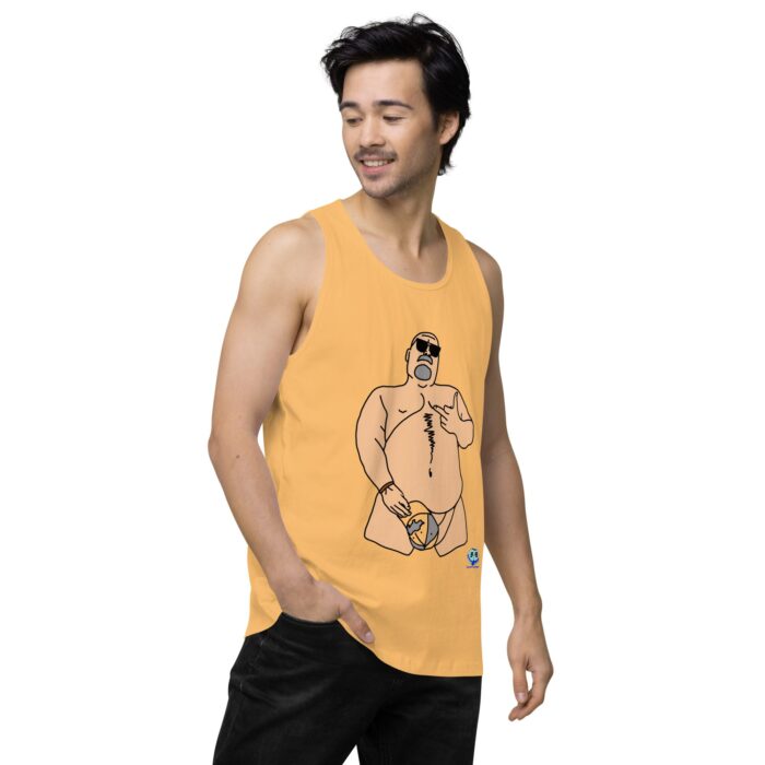 Men’s premium tank top - The Rhino - Image 48