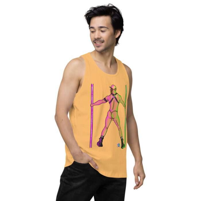 Men’s premium tank top - You Go-Go Boy - Image 49
