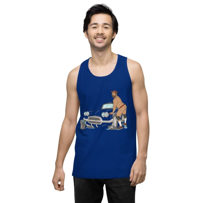 Men’s premium tank top - Car Wash - Image 8