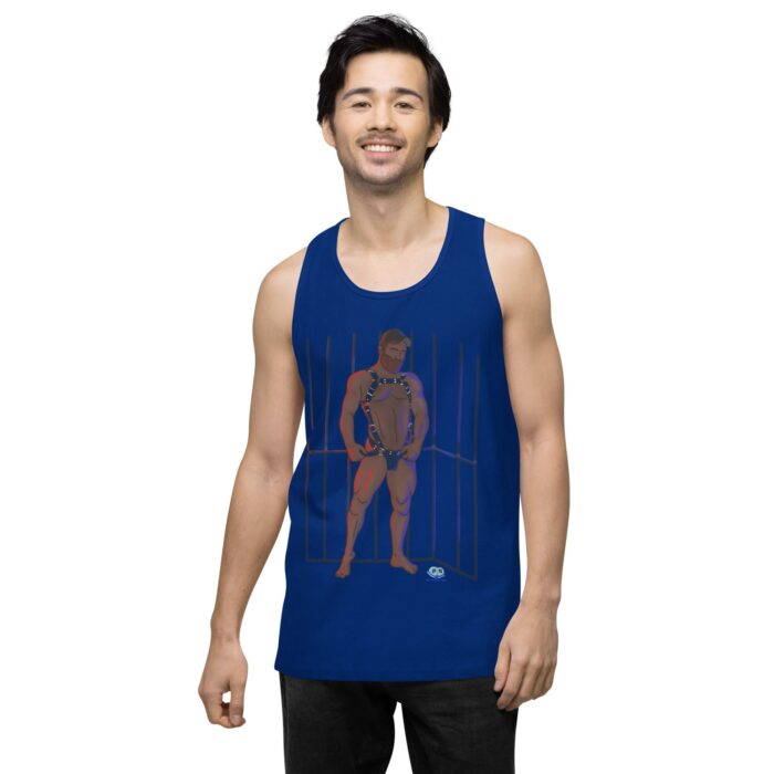 Men’s premium tank top - Busted - Image 8