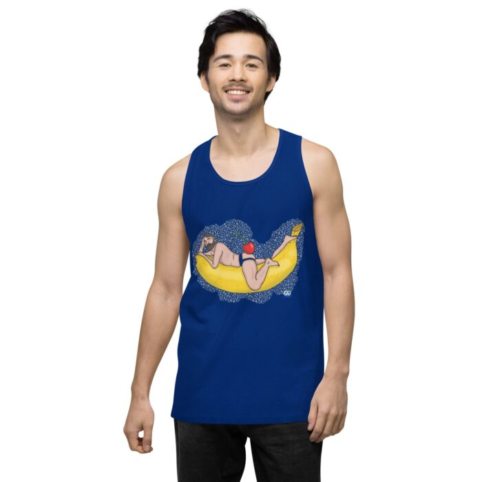 Men’s premium tank top - Cherry on Top - Image 8