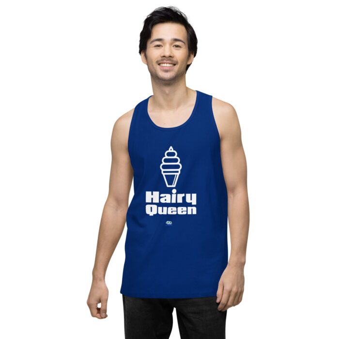 Men’s premium tank top - Hairy Queen - Image 5