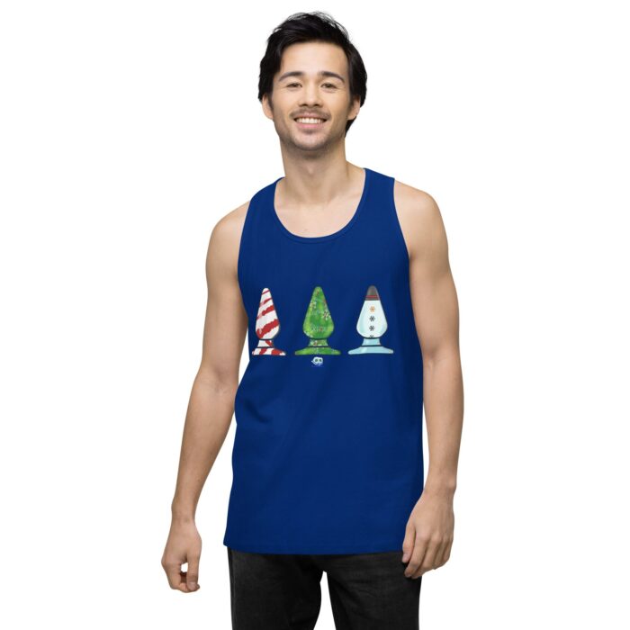 Men’s premium tank top - Holiday Butt Plugs - Image 8
