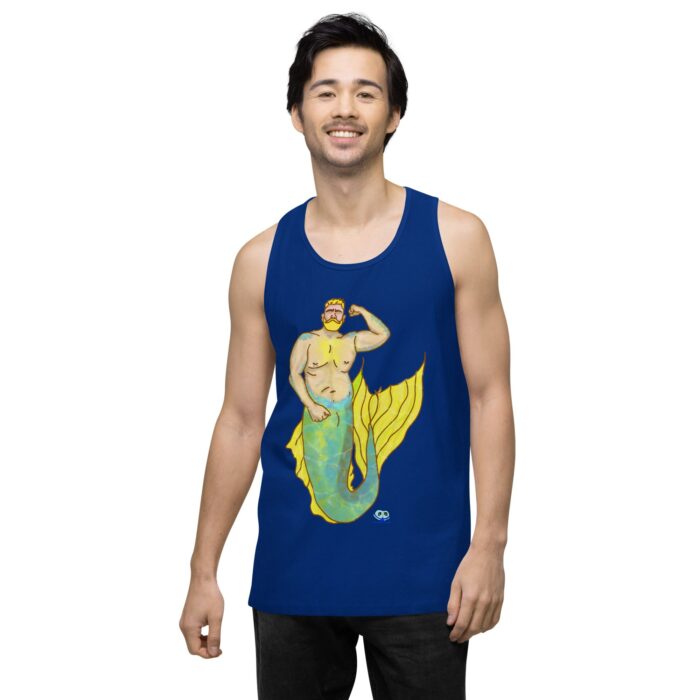 Men’s premium tank top - MerCub Yellow
