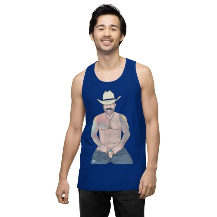 Men’s premium tank top - Show Off - Image 8