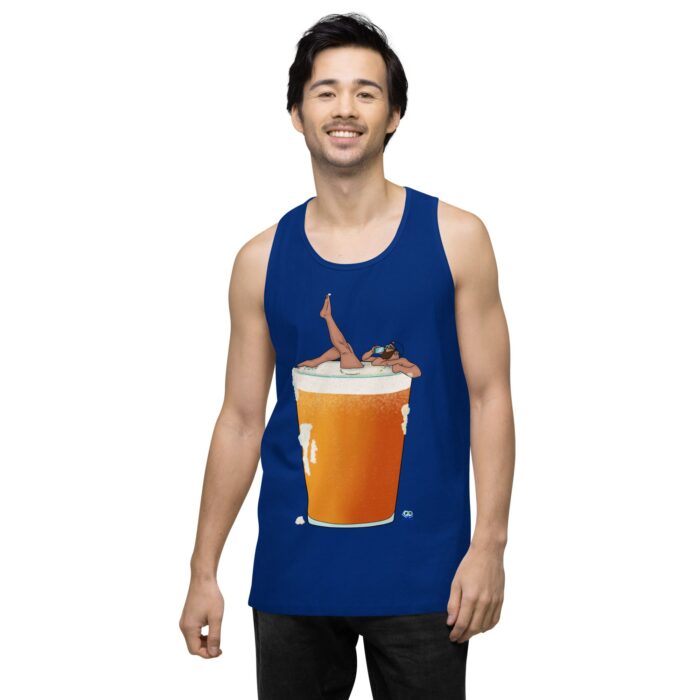 Men’s premium tank top - Great Head - Image 4