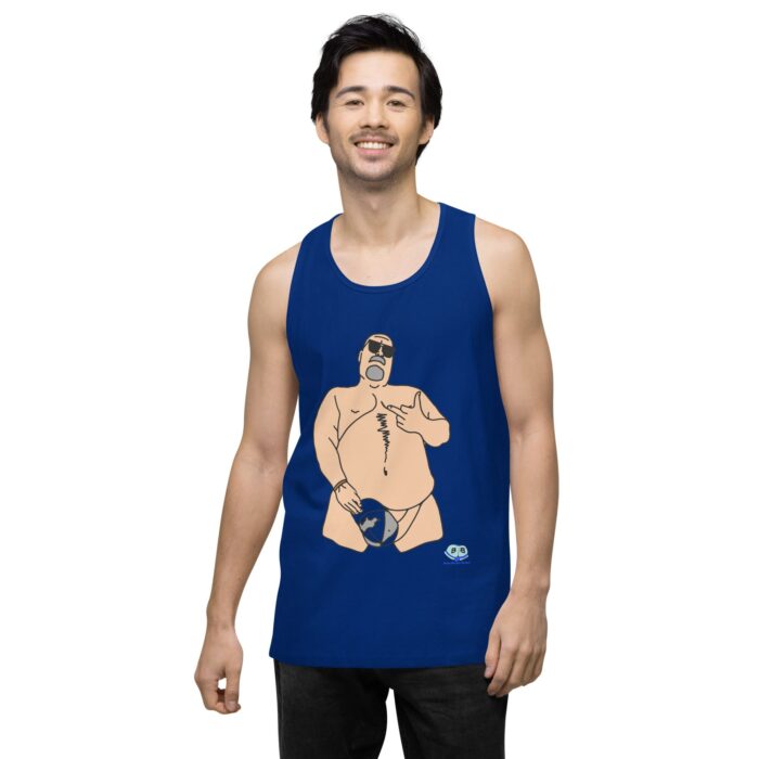 Men’s premium tank top - The Rhino - Image 8