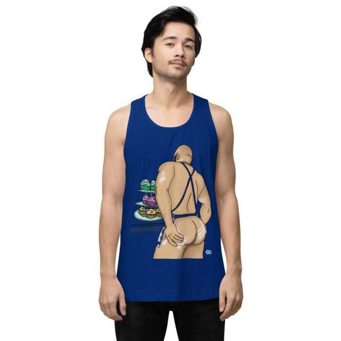 Men’s premium tank top - Cakes - Image 7
