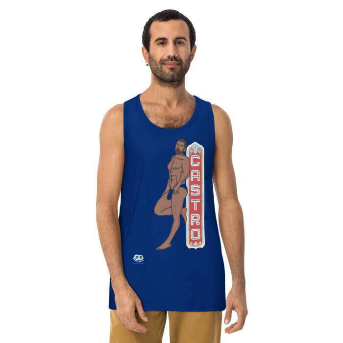 Men’s premium tank top - Castro - Image 3