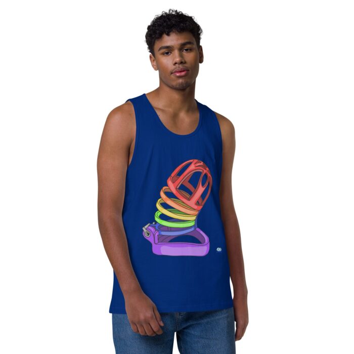 Men’s premium tank top - Chastity Cage - Image 6