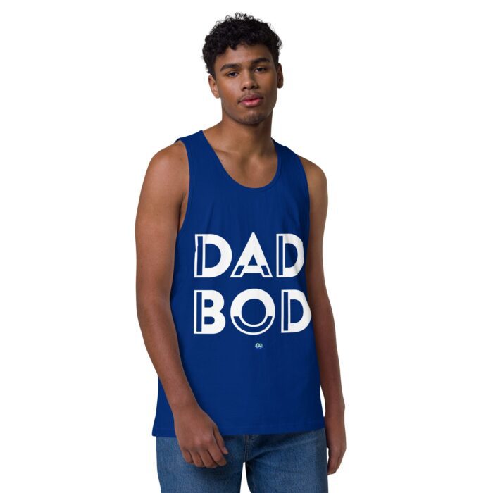 Men’s premium tank top - Dad Bod - Image 4