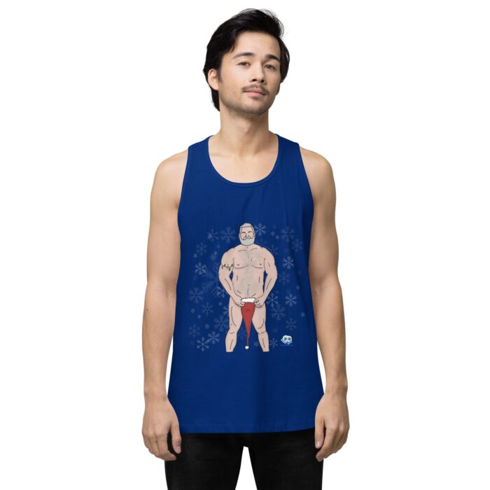 Men’s premium tank top - Frosted - Image 7
