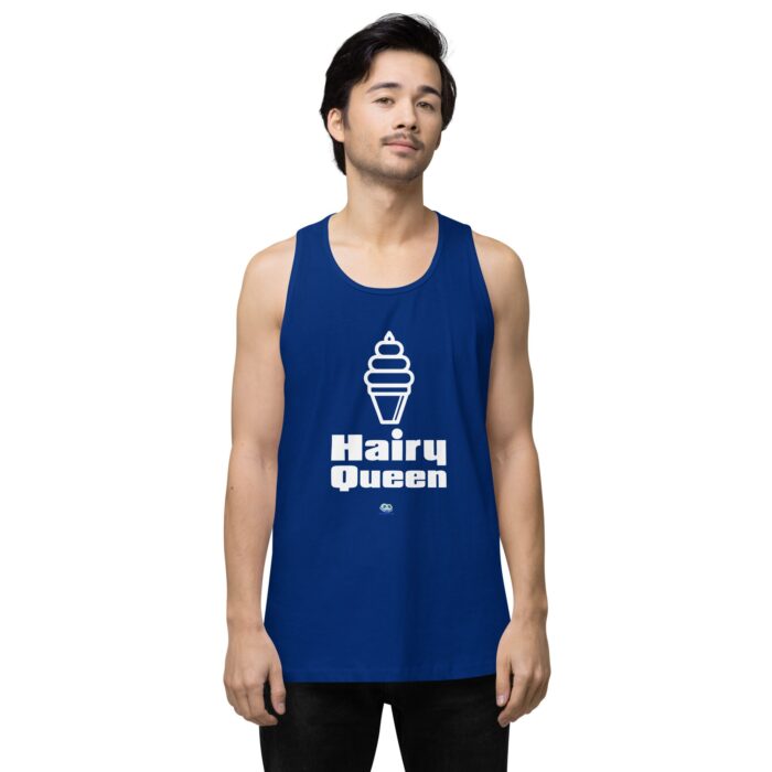 Men’s premium tank top - Hairy Queen - Image 4