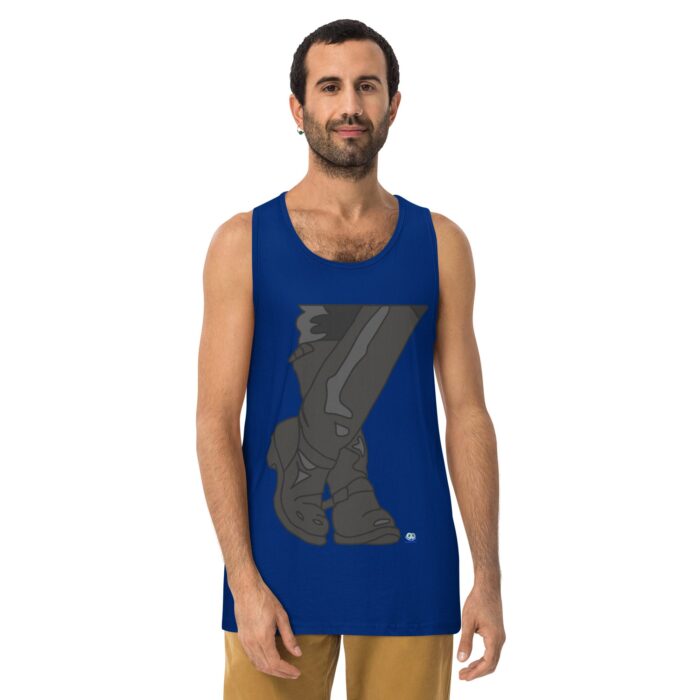 Men’s premium tank top - Leather Boots - Image 4