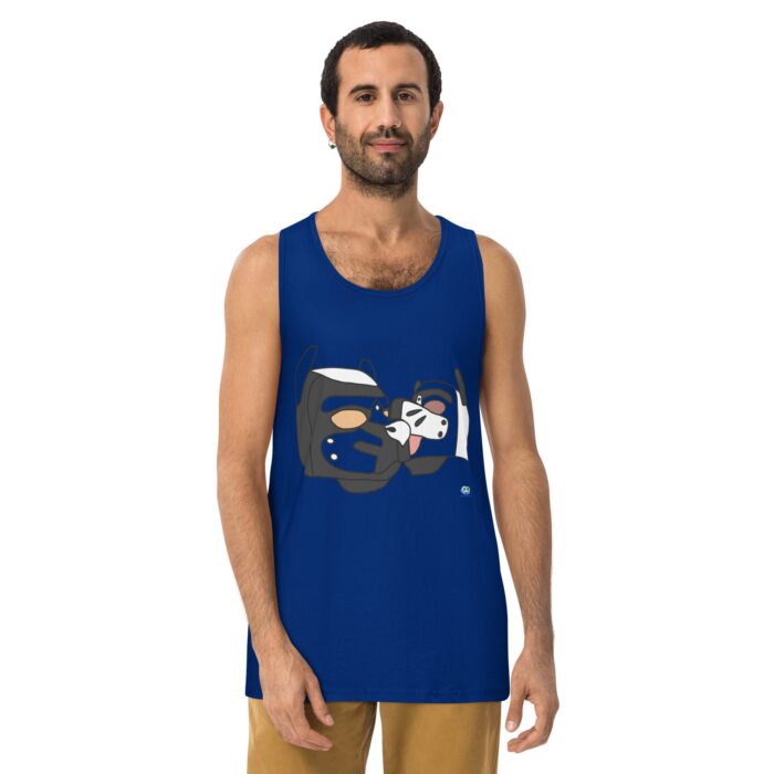 Men’s premium tank top - Lick - Image 3