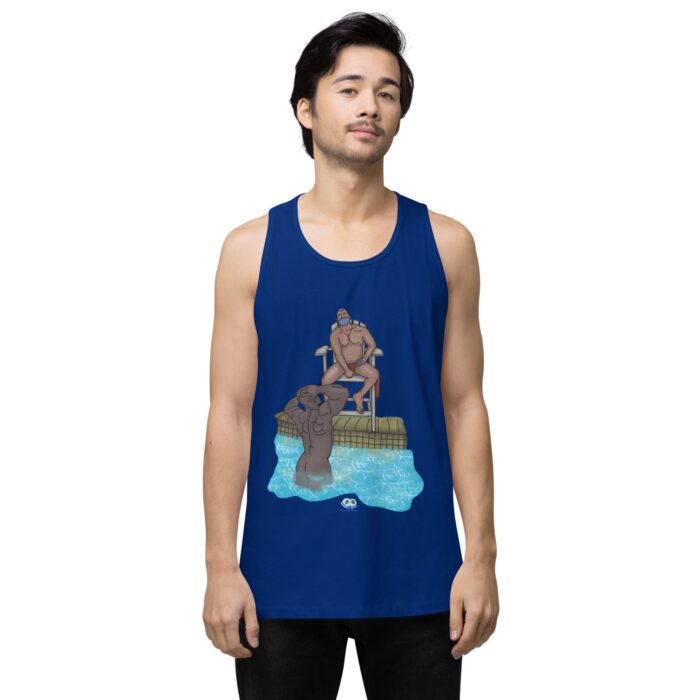 Men’s premium tank top - Lifeguard - Image 4