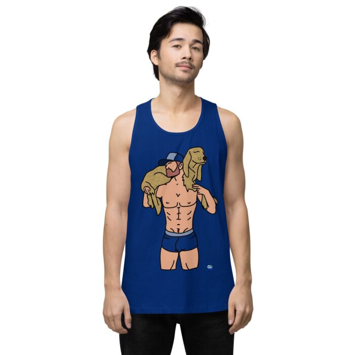 Men’s premium tank top - Man's Best Friend - Image 4