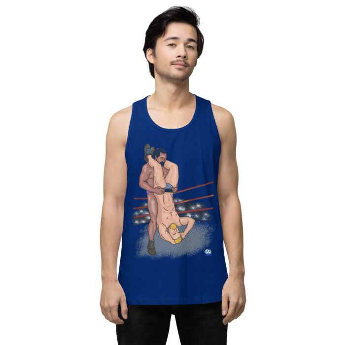 Men’s premium tank top - Pile Driver - Image 7