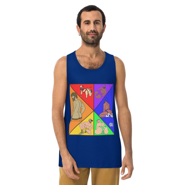 Men’s premium tank top - Pride - Image 3