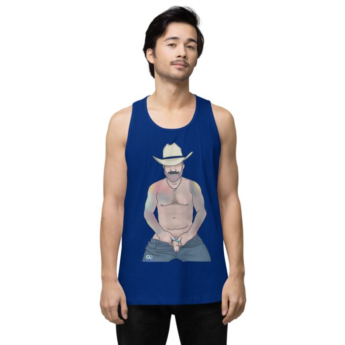 Men’s premium tank top - Show Off - Image 7