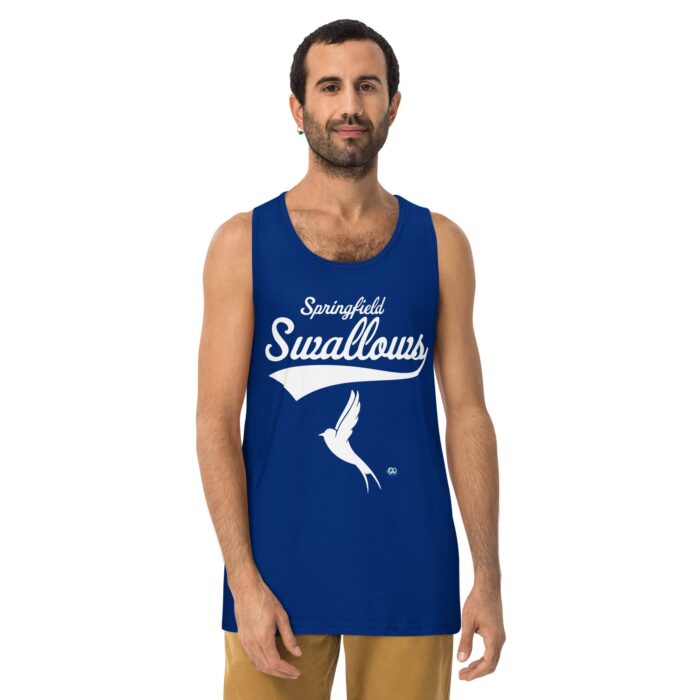 Men’s premium tank top - Springfield Swallows