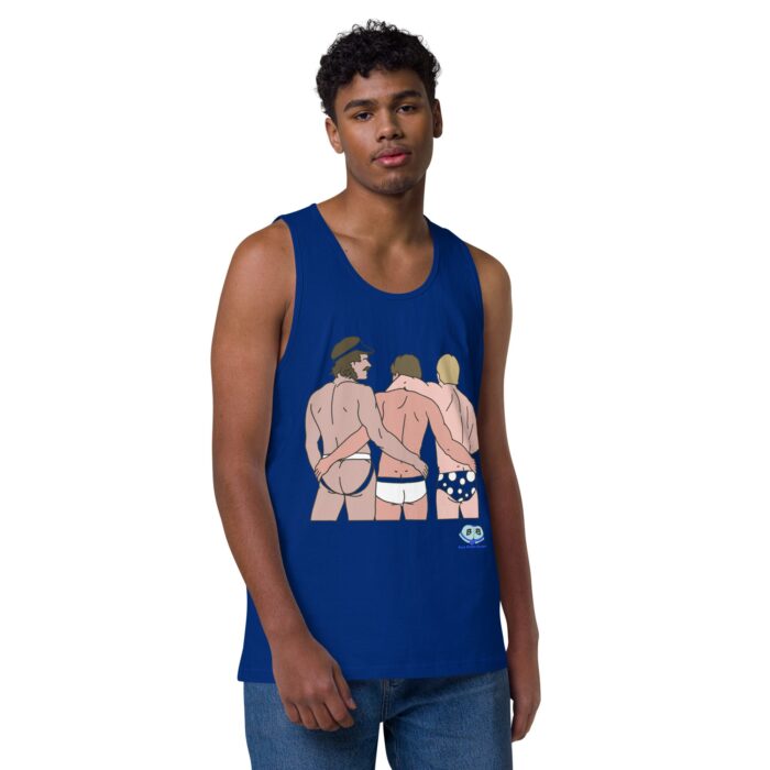 Men’s premium tank top - Beach Buddies