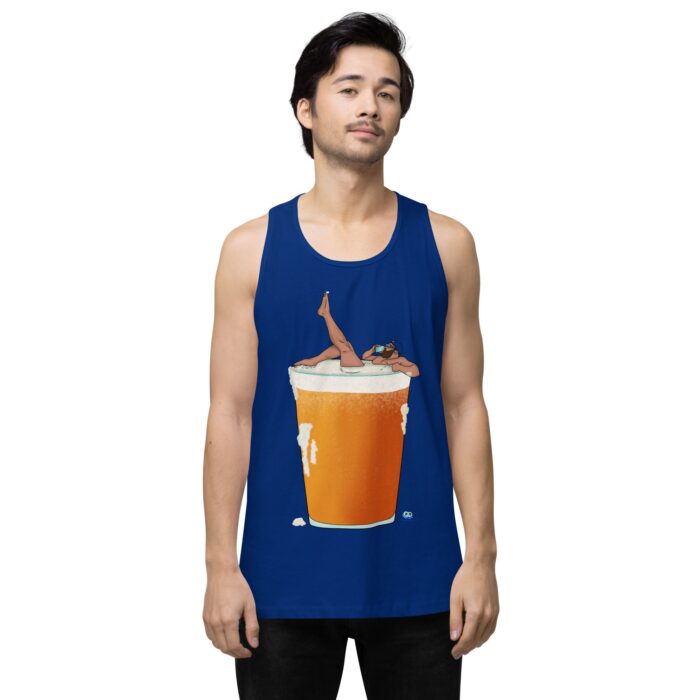 Men’s premium tank top - Great Head - Image 3