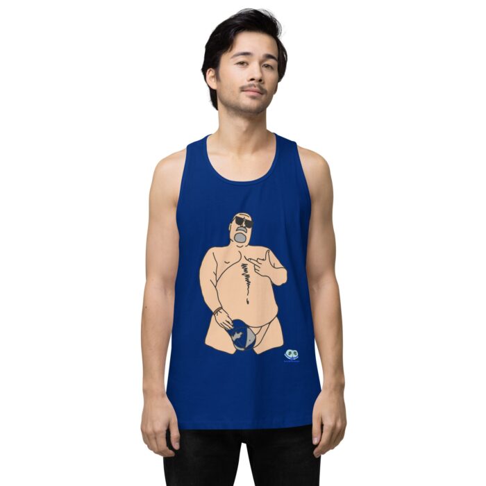Men’s premium tank top - The Rhino - Image 7